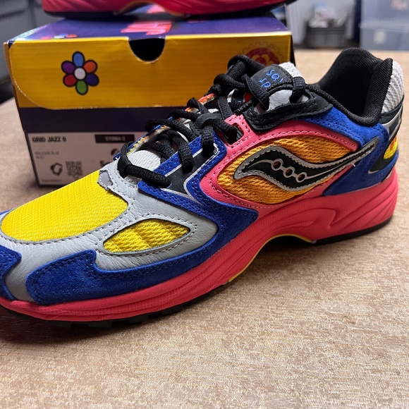 Saucony Jae Tips x Grid Jazz 9 'I Love You But I'm Busy SIZE 9.5 - Picture 1 of 14